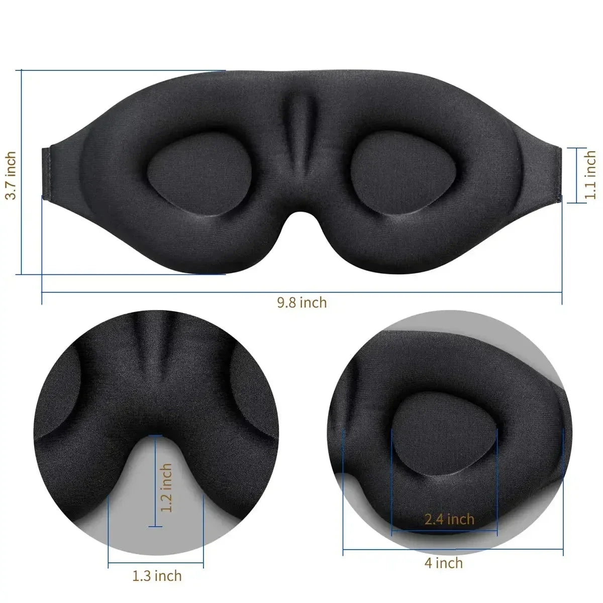 Maschera 3D per il Sonno – Total Blackout
