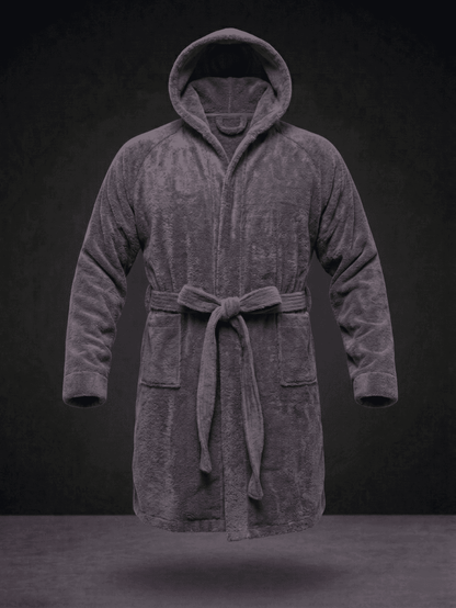 Accappatoio 100% Cotone con Cappuccio – Linea Sport