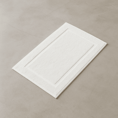 Tappetino da Bagno in Spugna Bianca 600 g - Sonno velato 