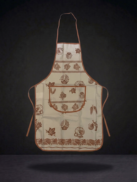 Grembiule Cucina Antimacchia con Tasca, Stampa Romagnola - 58x78 cm