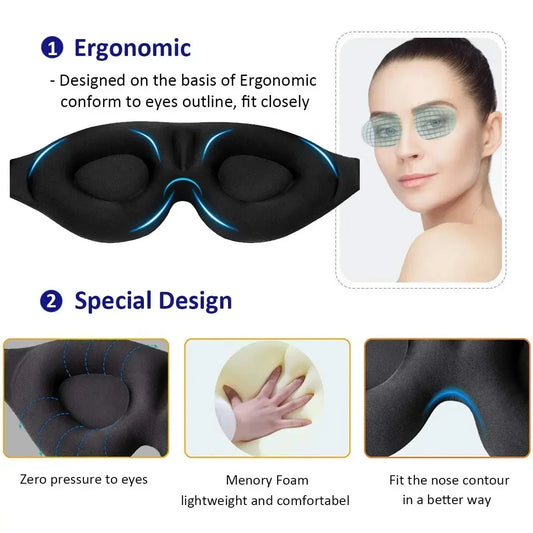 Maschera 3D per il Sonno – Total Blackout