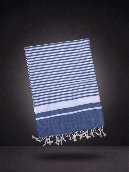 Telo Mare Fouta in Cotone Bicolore – Aruba