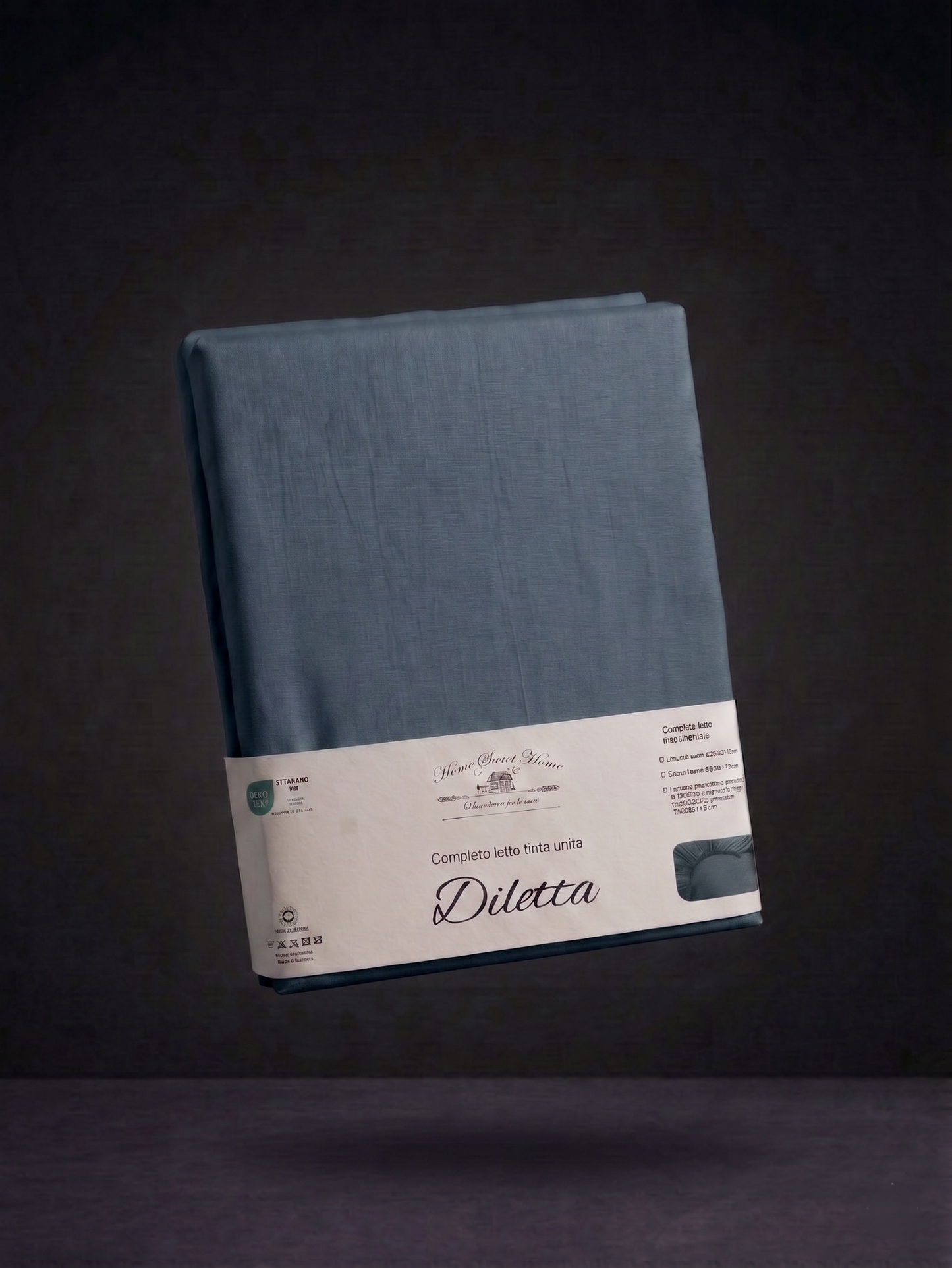 Completo Letto Matrimoniale 100% Cotone Tinta Unita – Linea Diletta