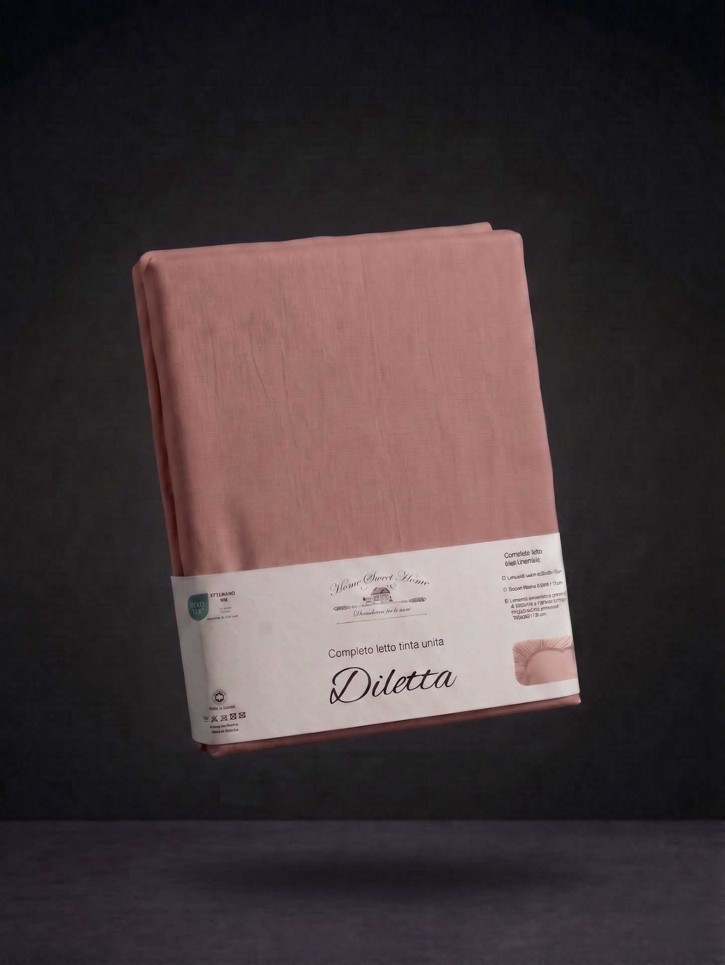 Completo Letto Matrimoniale 100% Cotone Tinta Unita – Linea Diletta