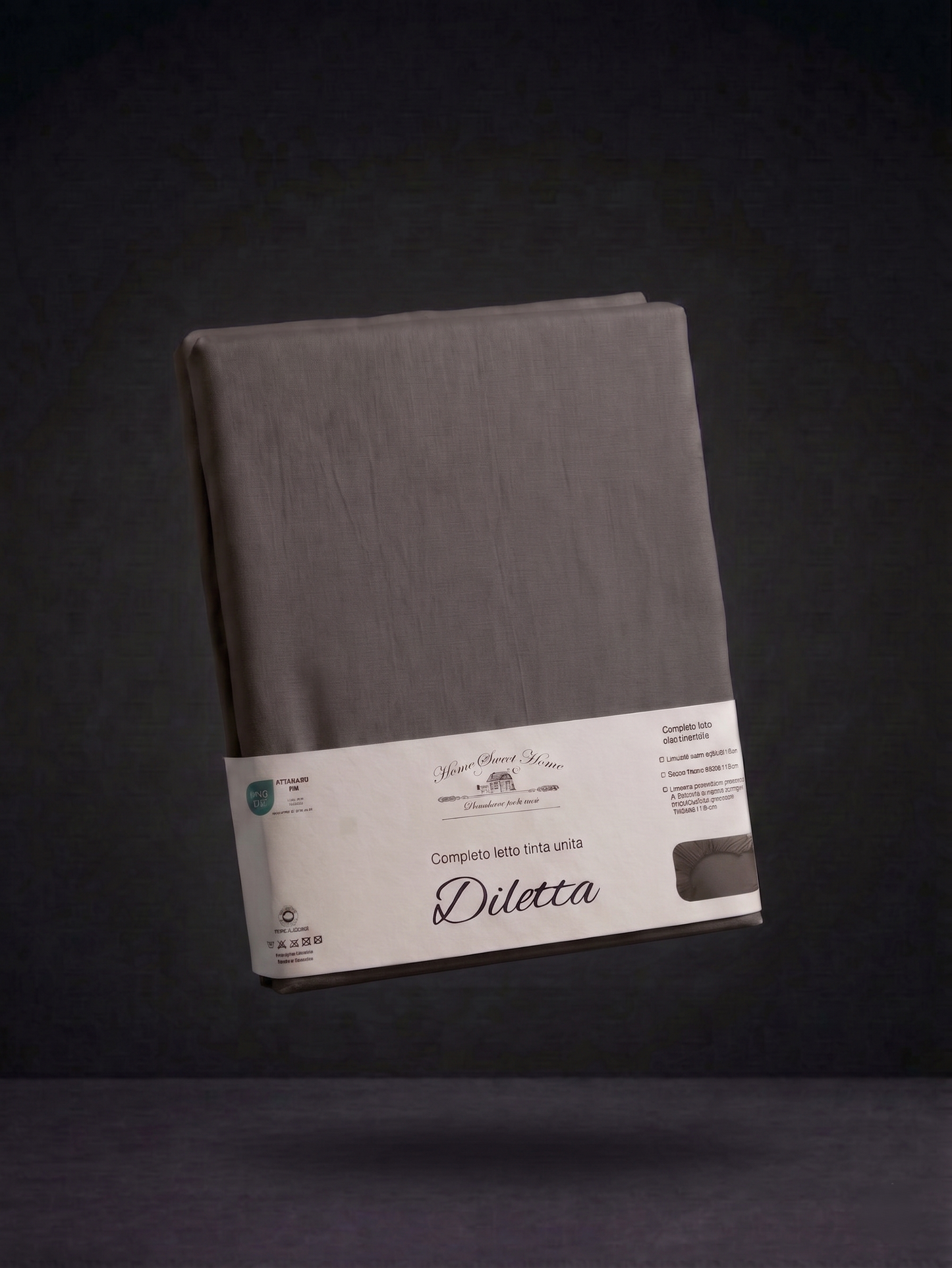Completo Letto Matrimoniale 100% Cotone Tinta Unita – Linea Diletta
